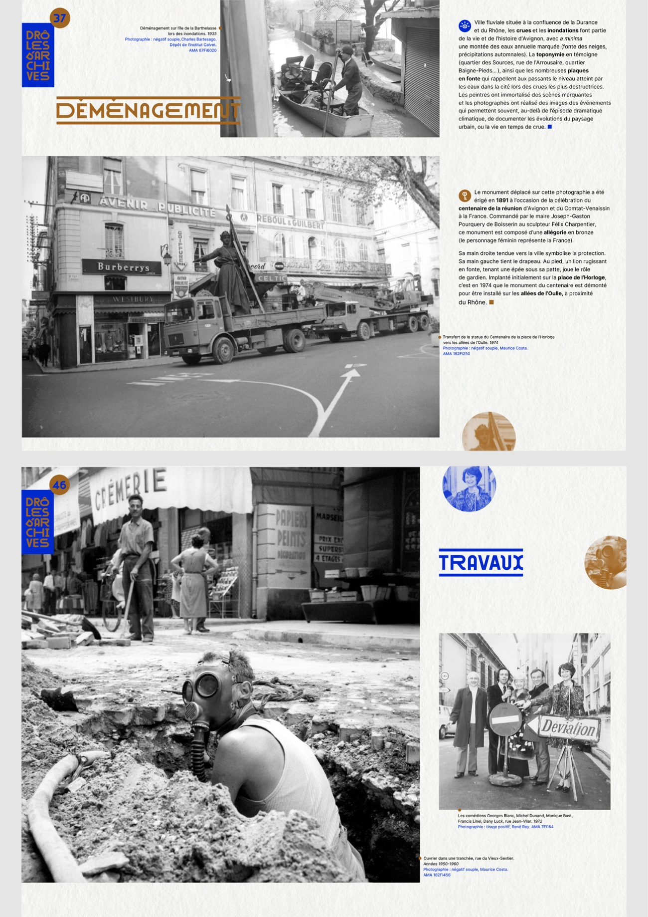 Exposition &quot;Drôles d&apos;Archives / Archives Nationales Avignon